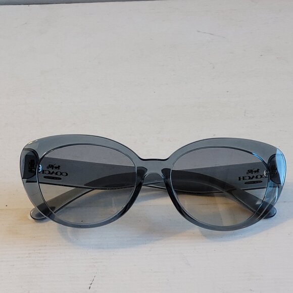 $108 NWT COACH Transparent Blue Sunglasses - Picture 2 of 10